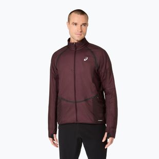 Vyriška bėgimo striukė ASICS Road Winter Jacket dark currant