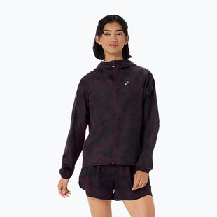 Moteriška bėgimo striukė Asics Fujitrail Packable Jacket dark aubergine