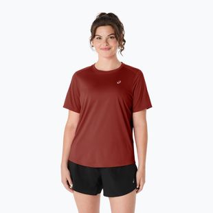 Moteriški bėgimo marškinėliai ASICS Core Ss Top singed red