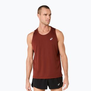 Vyriški bėgimo marškinėliai ASICS Core Singlet singed red
