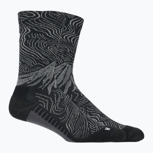 Kojinės ASICS Fujitrail Graphic Crew black/cloud grey