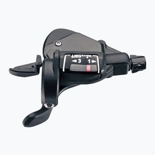 Dešinioji + kairioji pavarų perjungimo svirtis su optiniu indikatoriumi microSHIFT Mezzo TS39 3x8 Thumb Tap