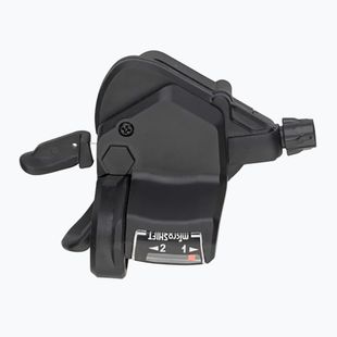 Dešinioji + kairioji pavarų perjungimo svirtis su optiniu indikatoriumi microSHIFT TS39 2x9 Thumb Tap