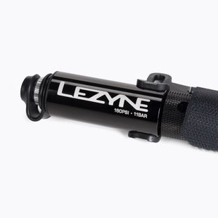 Lezyne Pocket Drive Abs Flex Hose dviračių siurblys juodas LZN-1-MP-PKDR-V104