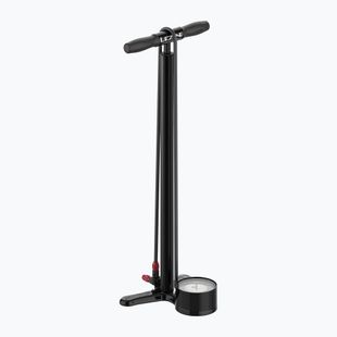 Dviračio pompa Lezyne Alloy Floor Drive 3.5 220psi satin black