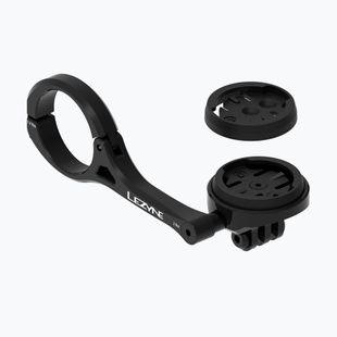 Dviračio kompiuterio laikiklis Lezyne GPS Forward Mount With GoPro Garmin/Wahoo black