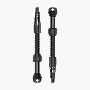 Presta vožtuvų rinkinys Lezyne CNC TLR Valve Pro 60 mm black