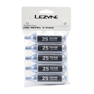 Lezyne THREADED CO2 dujų kasetės 5vnt. LZN-1-C2-CRTDG-V125P5