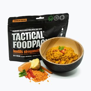 Liofilizuotas maistas Tactical Foodpack Lentils Strogonoff Vege 120 g