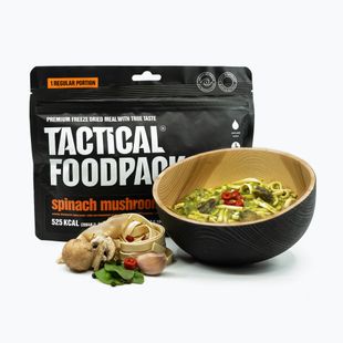 Liofilizuotas maistas Tactical Foodpack Spinach Mushroom Pasta Vege 110 g