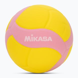 Tinklinio kamuolys Mikasa VS220W yellow/pink