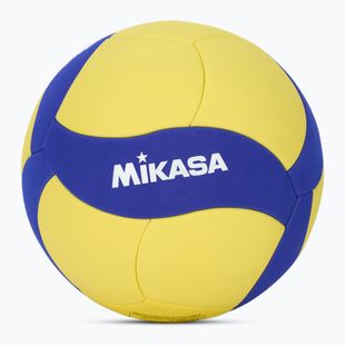 Tinklinio kamuolys Mikasa VS123W yellow/blue dydis 5