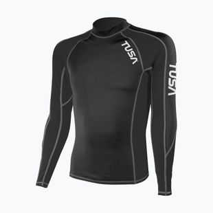 Vyriški plaukimo marškinėliai ilgomis rankovėmis TUSA Black rashguard