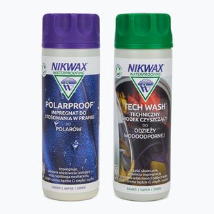 Lauko drabužių priežiūros rinkinys Nikwax Tech Wash + Polar Proof 2 x 300 ml