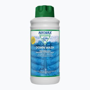 Skystis drabužiams ir įrangai skalbti, užpildytas pūkais Nikwax Down Wash Direct 1000 ml