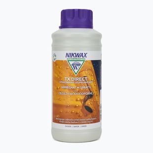 Nikwax lietaus drabužių impregnantas TX. Tiesioginio purškimo 1000 ml užpildas