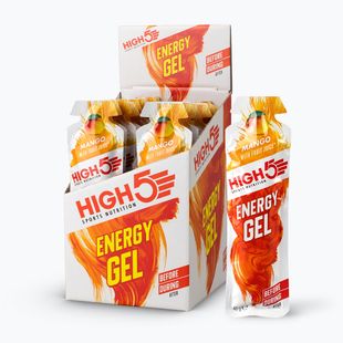HIGH5 Energy energinis gelis 40 g mangų skonio