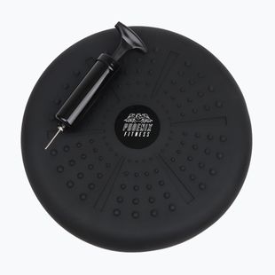 Sensorinė pagalvėlė Phoenix Fitness double-sided 33 cm black