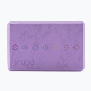 Jogos blokas Myga Foam Block purple
