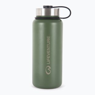 Terminis butelis Lifeventure Stainless Steel Flask 1000 ml khaki