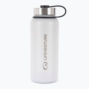 Terminis butelis Lifeventure Stainless Steel Flask 1000 ml light grey