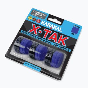 Skvošo raketės apvija Karakal X Tak 3 pack blue