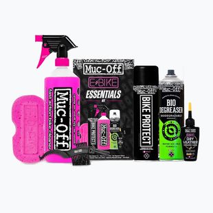 Dviračio valymo ir priežiūros rinkinys Muc-Off ebike Essentials Bicycle Kit Clean Protect&Lube