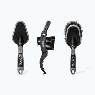 Dviračio šepečių rinkinys Muc-Off 3 x Brush Set