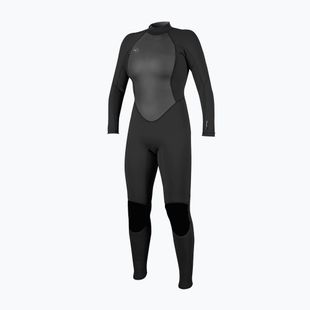 Moteriškas plaukimo hidrokostiumas O'Neill Reactor-2 5/3 mm Back Zip Full black
