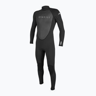 Moteriškas plaukimo hidrokostiumas O'Neill Youth Reactor-2 5/3 mm Back Zip Full black