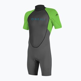 O'Neill Reactor-2 2 mm pilkai žalios vaikiškos plaukimo putos 5045