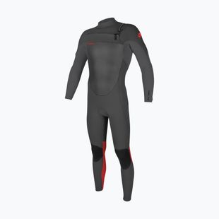Vaikiškas neopreno kostiumas O'Neill Youth Epic 5/4 Chest Zip Full graphite/smoke/red
