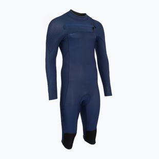 Vyriškas plaukimo hidrokostiumas O'Neill Hyperfreak 4/3+ Chest Zip L/S navy