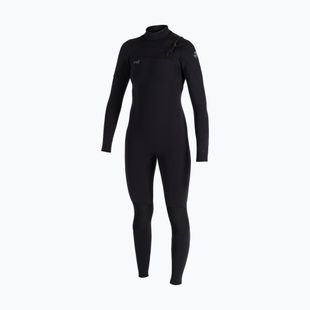 Moteriškas plaukimo hidrokostiumas O'Neill Epic 4/3 mm Chest Zip Full black/black/black