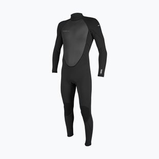 Vyriškas plaukimo kostiumas O'Neill Reactor-2 3/2 mm Back Zip Full black/black