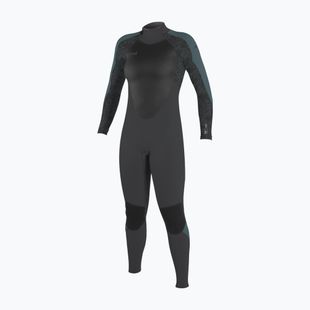 Moteriškas plaukimo kostiumas O'Neill Epic 3/2 Back Zip Full IT1 tempered steel/shaded island sky/shade