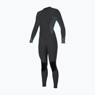 Moteriškas plaukimo kostiumas O'Neill Bahia 3/2 Back Zip Full IT1 tempered steel/shaded island sky/shade