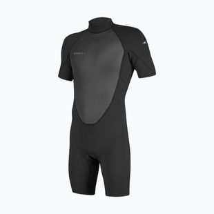 Vyriškas plaukimo kostiumas O'Neill Reactor-2 2mm Back Zip SS Spring HJ5 black/black