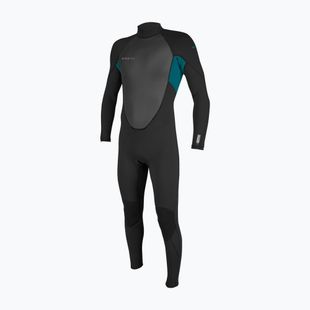 Vyriškas plaukimo kostiumas O'Neill Reactor-2 3/2 Back Zip Full HJ5 black/tide pool
