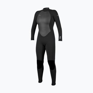 Moteriškas plaukimo kostiumas O'Neill Reactor-2 3/2 Back Zip Full J18 black/black