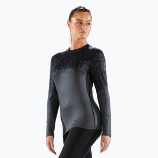 Moteriški termoaktyvūs marškinėliai Surfanic Cozy CarbonDri Limited Edition Crew Neck jet black