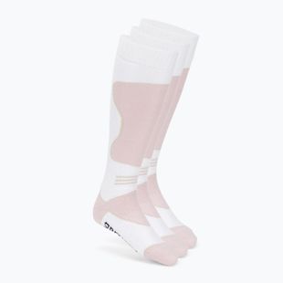 Moteriškos slidinėjimo kojinės Surfanic Pro Tech Plus 3Pk Sock pink