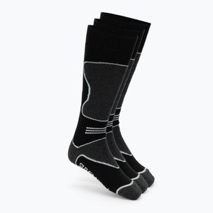 Moteriškos slidinėjimo kojinės Surfanic Pro Tech Plus 3Pk Sock black