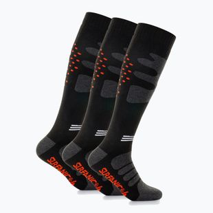 Slidinėjimo kojinės Surfanic Pro Tech Plus 3 pak orange