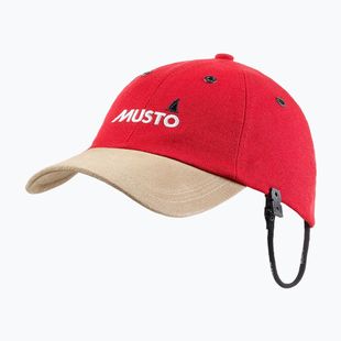 Kepurė su snapeliu Musto Crew Cap true red