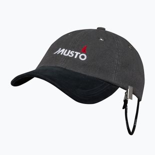 Kepurė su snapeliu Musto Crew Cap dark grey