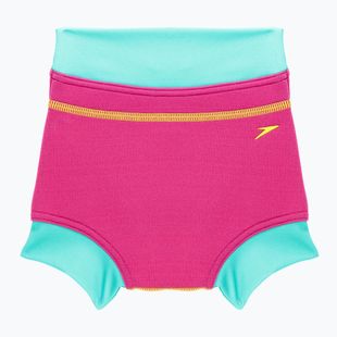 Plaukimo sauskelnės Speedo Swimnappy Cover pink/blue