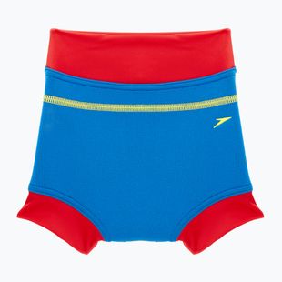 Plaukimo sauskelnės Speedo Swimnappy Cover blue/red