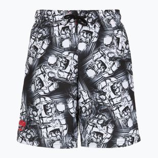 Vaikiški maudymosi šortai Speedo Print Leisure 17" black/white