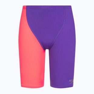 Vaikiški plaukimo šortai Speedo Endurance+ High Waist Jammer purple/red